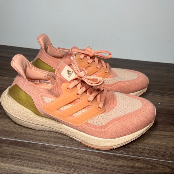 Adidas Women’s Ultraboost 21 Running Size 7.5 Ambient Blush | FY3953 | - Picture 7 of 10